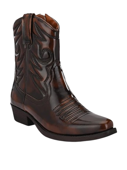 Brahma Textured Canyon Walk Boots with Subtle Stitch Details